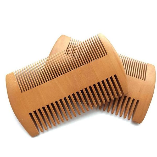 

burlywood double sided hair comb super narrow thick wood beard combs hairdressing styling brush health care peach pocke qyljjz mj_bag