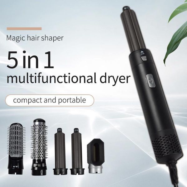 

electric hair dryer air brush hair straightener comb brush curler styling tools1