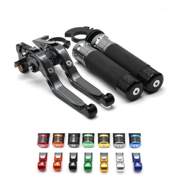 

for fz6n fz1n fz6s fz1s fazer fz8 fz-8 motorcycle accessories folding brake clutch levers & throttle handlebar hand grips1