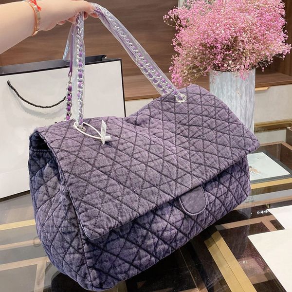 

handbags quality purses designer- canvas lattice diamond bag fashion color high package large women chain shoulder bag gradient capacit wtqu, Red;black