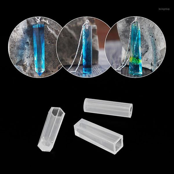 

crystal geometric jewelry making tools mold pendant silicone resin craft diy candle mold soap making cake decorations1