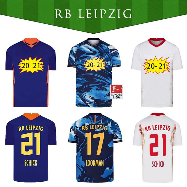

20 21 leipziges soccer jersey werner início fora camisa camisas pretas brancas rb forsberg halstenberg sabitzer uniformes, Black;yellow
