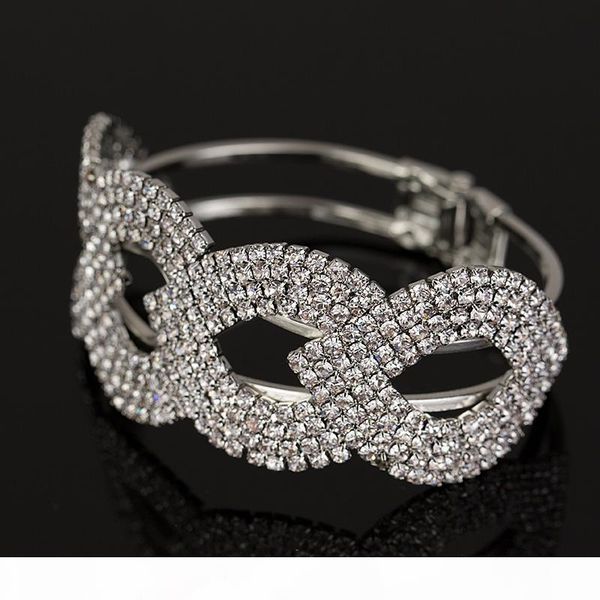 

рождественские ordk оптовая цена новая мода щебчатая кристалл хрустальный горный хрусталь браслет браслет женские ювелирные изделия b018, Black