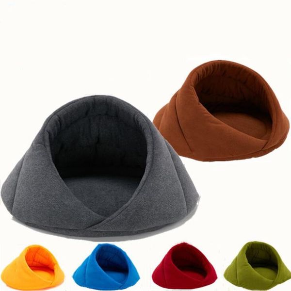 

kennels & pens soft dog beds small puppy kennel house for cats sleeping bag nest cave bed cushion winter warm pet heated mat
