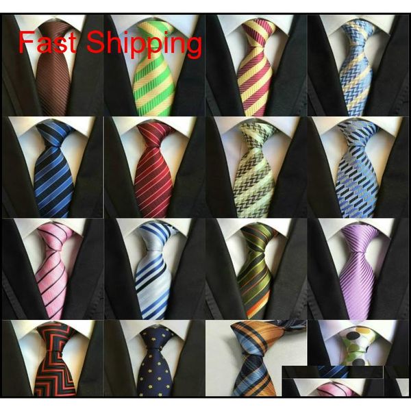 

british style men ties silk tie fashion classic neckties handmade wedding ties business ties paisley s qylspw beauty888, Blue;purple
