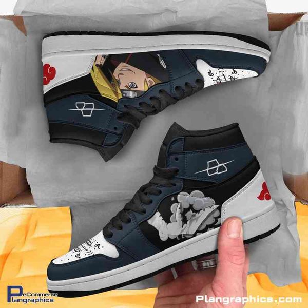 

couples shoes custom printed deidara sneakers mens sport footwear diy trainers