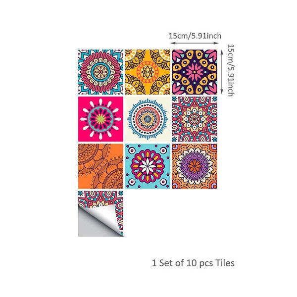 

10pcs bathroom mat sticker bedroom door irregular geometric sticker stair mats living room printed wall stickers home decor bbykic