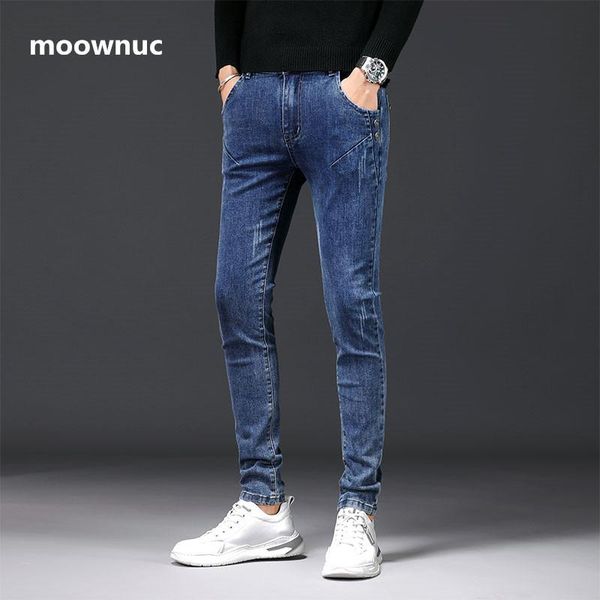 

men's jeans 2021 autumn arrival casual slim men ,men's pencil pants ,skinny size 28-36, Blue