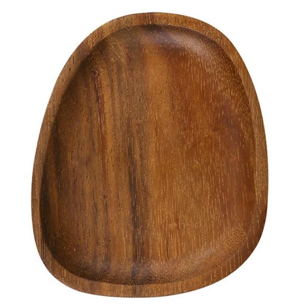 

flatware sets irregular practical durable environmentally friendly dinner plate wooden dish creative dessert cold tray
