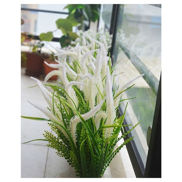 

artificial plants flower faux plastic setaria shrubs greenery bushes indoor outside home garden office wedding decoration a11840 f wmtgyv