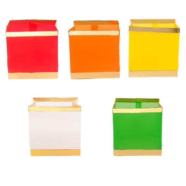 

10 шт. квадратный бумажный фонарь с плавающей свечей желая плавающие водные фонарики для свадьбы день рождения поставки sqcflf