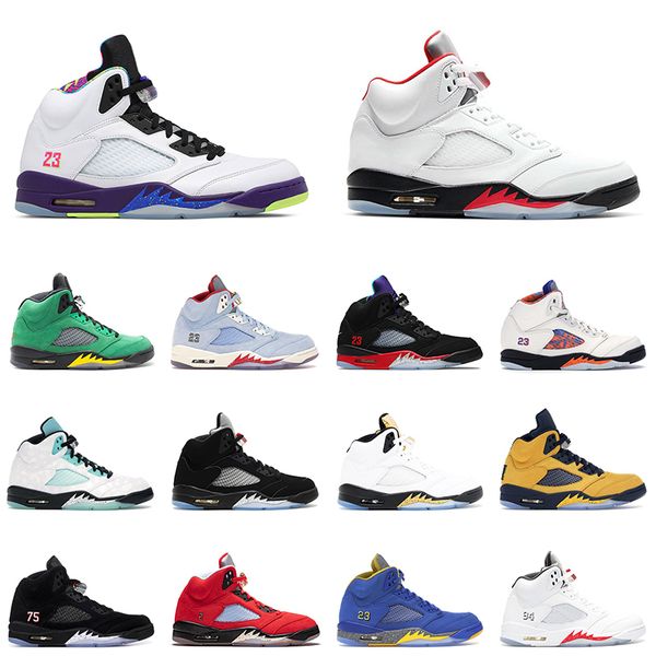 

mens basketball shoes 5 5s alternate bel 2020 fire red 3 alternate grape international flight oregon ducks mens trainer sports sneakers
