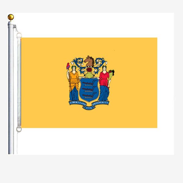 

new jersey flags 90 x 150 cm, 100 % polyester, digitaldruck