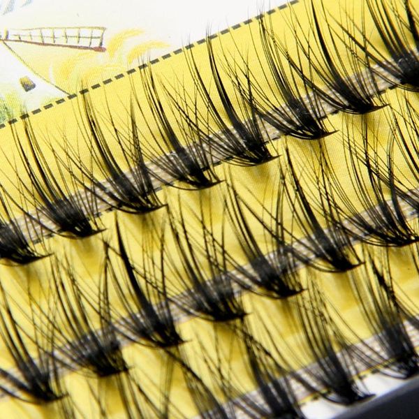 

false eyelashes 20d mink super cluster eyelash extension natural 3d russian volume faux individual lashes makeup cilia cilias