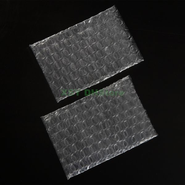 

100 clear bubble cushioning bags multi sizes plastic packing pouches (2.5 to 6.7 inches) * (3" - 8.7") (width 6.5 17cm) x (length