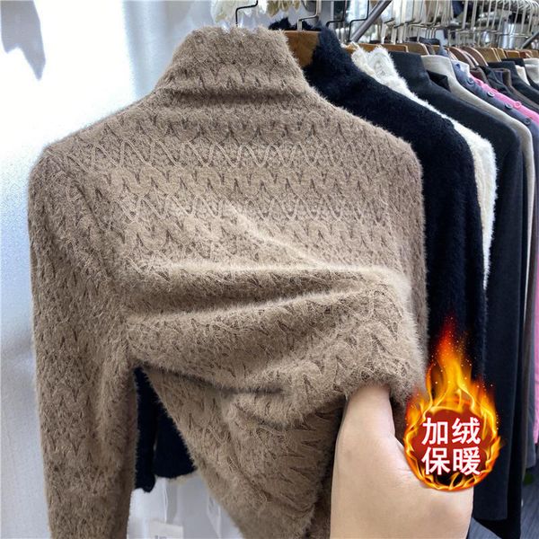 

2021 autumn winter, in addition to long-winded, abrasive lace, women's warm underwear, with a foreign style. xbe7, Black;brown