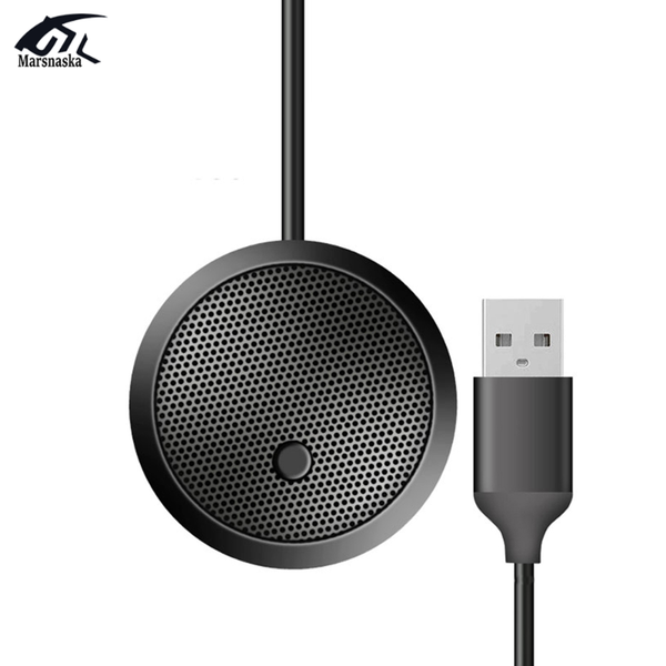 

microphones usb omni-directional condenser microphone professional speaker 3.5mm wired conference pc mini mic meeting