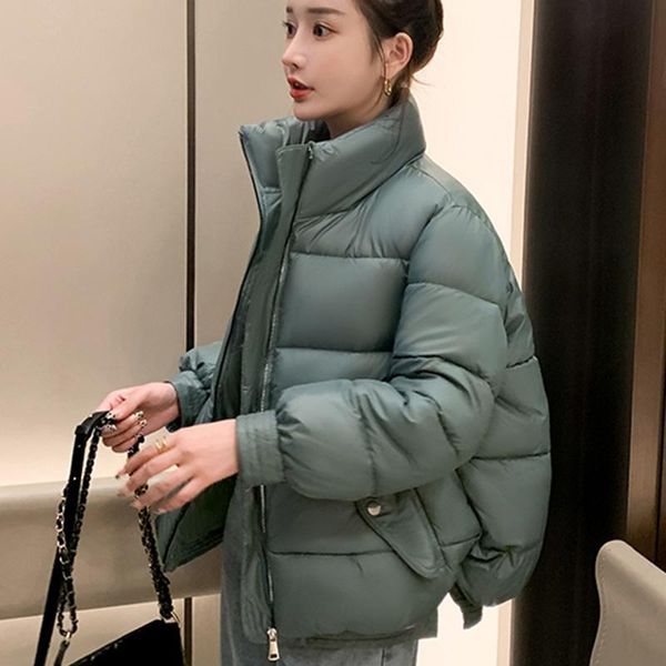 

2020 women parkas jackets autumn winter fashion thick warm jackets coat for female outwear jacket m-2xl, Black