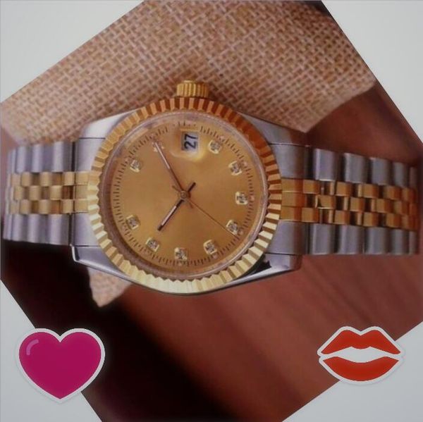 

new design men women watch silver stainless steel lovers watches man quartz luxury watches business classical clock, Slivery;brown