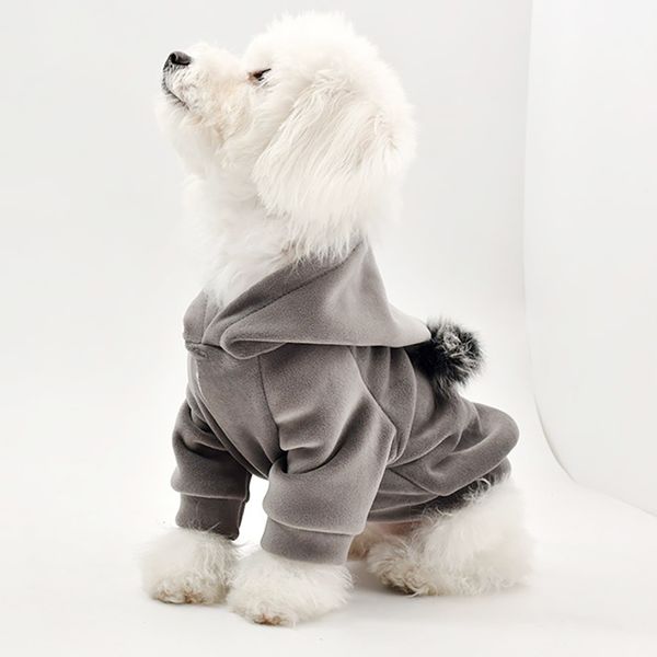 Abbigliamento per cani Inverno Caldo Felpe con cappuccio Pet Dog Jacket Coat Puppy Chihuahua Abbigliamento per cani di taglia piccola e media Cucciolo Yorkshire Outfit S-XXL LJ201130