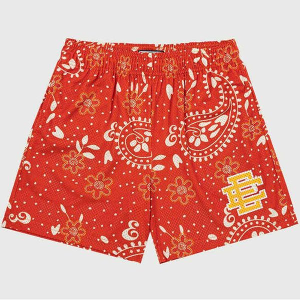 

eric emanuel ee basic short newyork city skyline men's casual shorts fitness sports pants summer gym workout mesh basketball beach foot, White;black