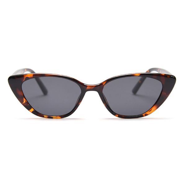 

fashion design concave sunglasses womens 2022 european and american catwalk show retro full frame uv400 men's cat glasses, White;black