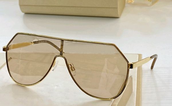 

oversize shield sunglasses gold brown mirror lens 2221 flat glasses men sport sunglasses with box, White;black