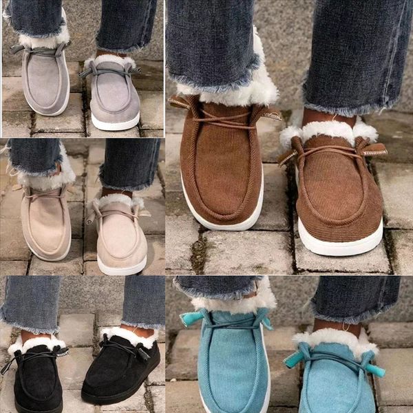 

urilk brand kid winter outdoor cotton slipper men and women luxury fur sandal winter boot cotton short boots plus size womens, Black