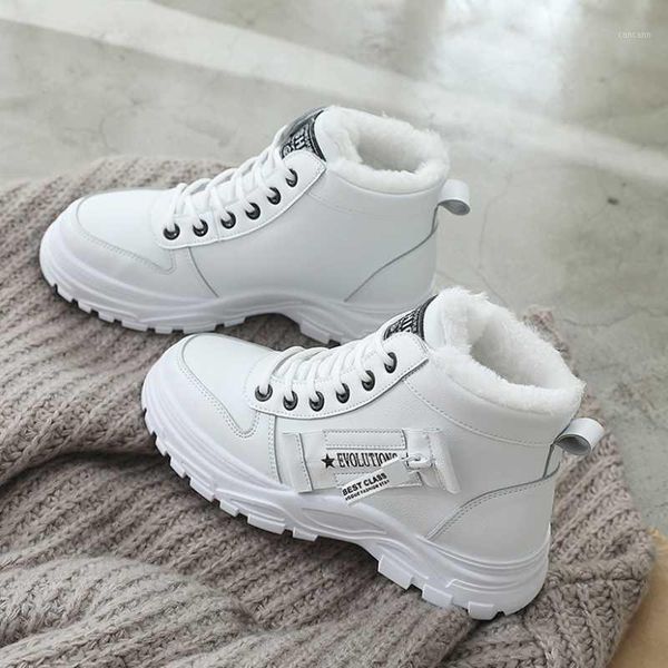 

ladies snow boots women's boots 2002 winter plus velvet high-women's board shoes winter warm shoes cotton1, Black