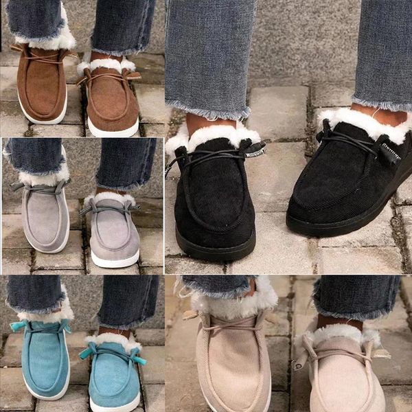 

q5tx3 autumn winter women male boot flat snow boot male cotton pad boots mid-calfboots brand fashion male stretch cotton fabric slip-on, Black
