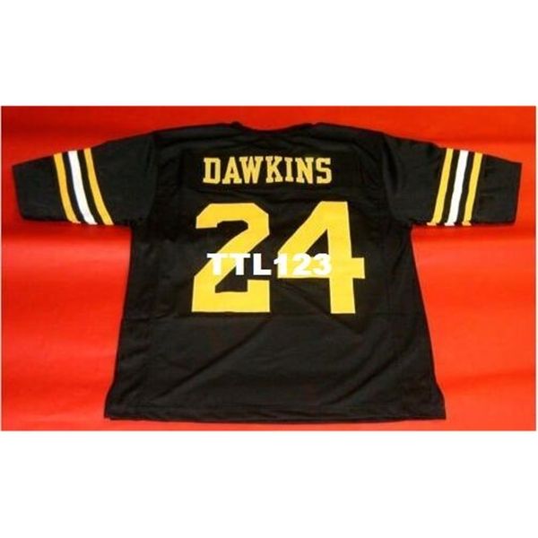 

121 custom #24 pete dawkins custom army black knights college jersey size s-4xl or custom any name or number jersey