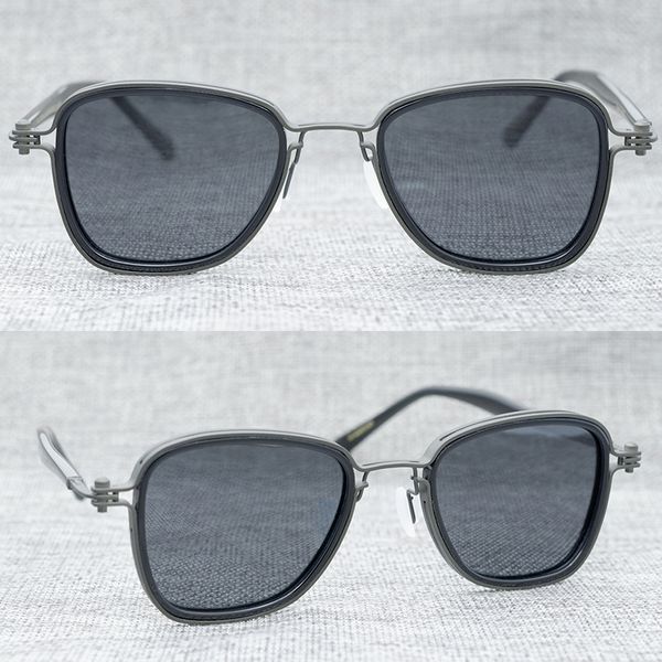 

polarized men and women retro frame glasses fashion sunglasses uv400, White;black