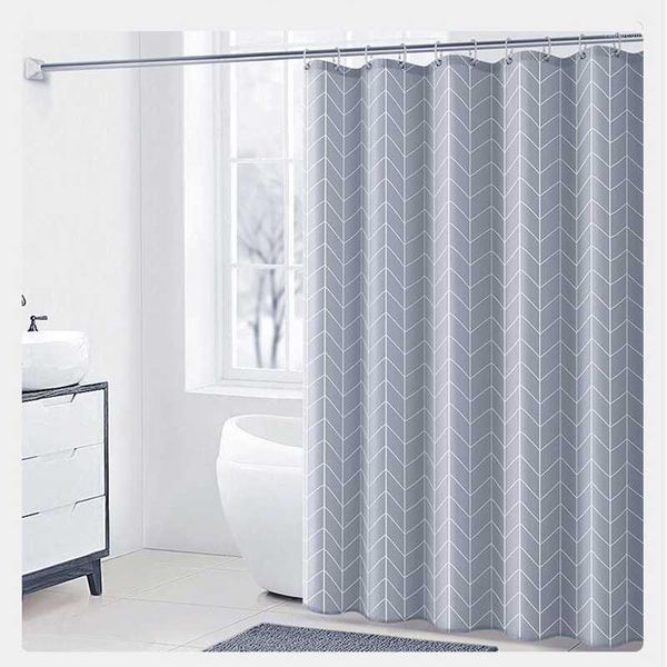 

shower curtains curtain lattice high-end thick waterproof and mildew bathroom accessaries polyester fabric bath curtain1