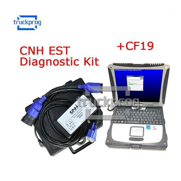 

diagnostic tools truckprog for cnh est kit holland case tool with cf19 lap9.0 engineering level truck diagnosis1