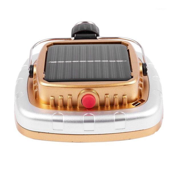 

portable lanterns cob solar led tent camping lamp usb rechargeable battery light1