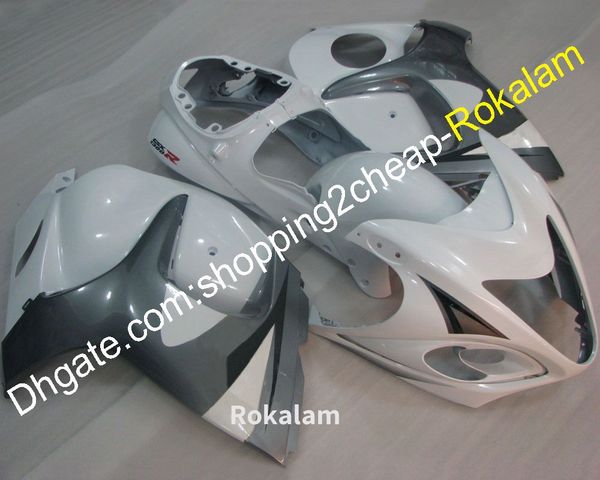 Feeding branco para suzuki hayabusa gsxr1300 GSX 1300R 2008 2009 2011 2012 2013 2014 2015 2016 GSXR 1300 moto peças (moldagem por injeção)