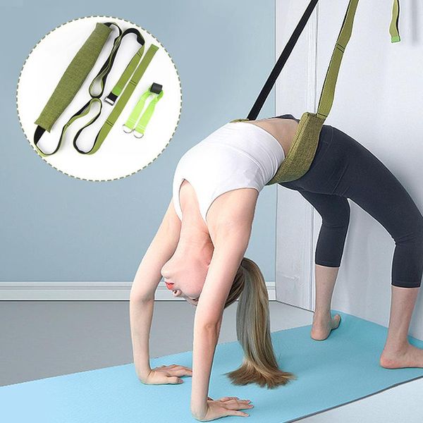 

resistance bands adjustable yoga ballet sports pull strap multi-functional increase leg strength belt flexibility training fitness elastic
