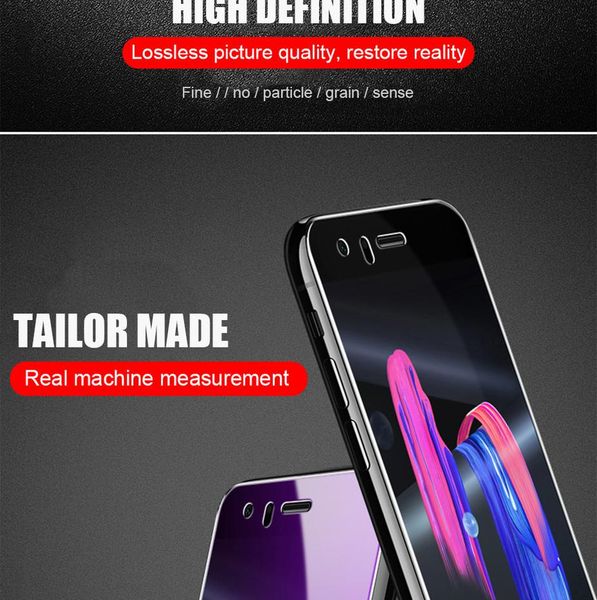 

3 шт. полное покрытие закаленное стекло для huawei honor 9 8 10 lite экран защитник для чести 7a 7c pro ru 8c 8x sqcizy cass2010