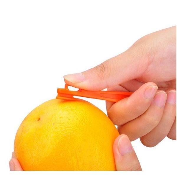 

16cm long type orange peelers kitchen gadgets fruit vegetables tools peeler parer citrus orange paring device fruit wmtxns hxclothes