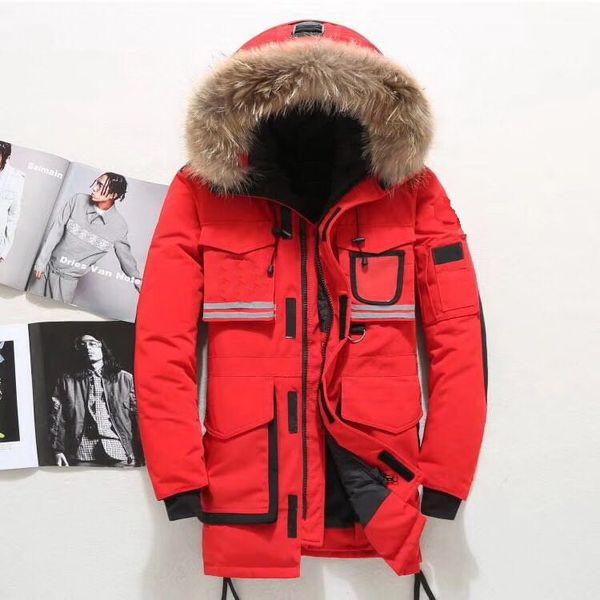 

men women winter down jacket hooded coat long jacketwinter coat down clothes puffer jacket sportwear outfit hooded outfit winter coat, Black