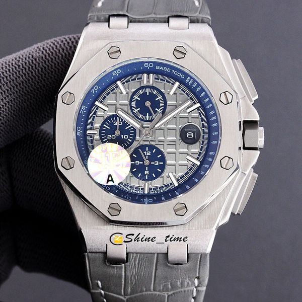 

new high versionm black multifunction date dial 316l steel case 3126 automatic mechanical 26405cg.oo.a004ca.01 mens watch rubber watches, Slivery;brown