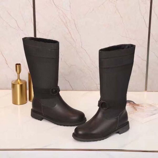 

classics exquisite leather platform shoes women boots high heels and genuine outdoors fashion boots martin cowboy booties sh02 di5, Black