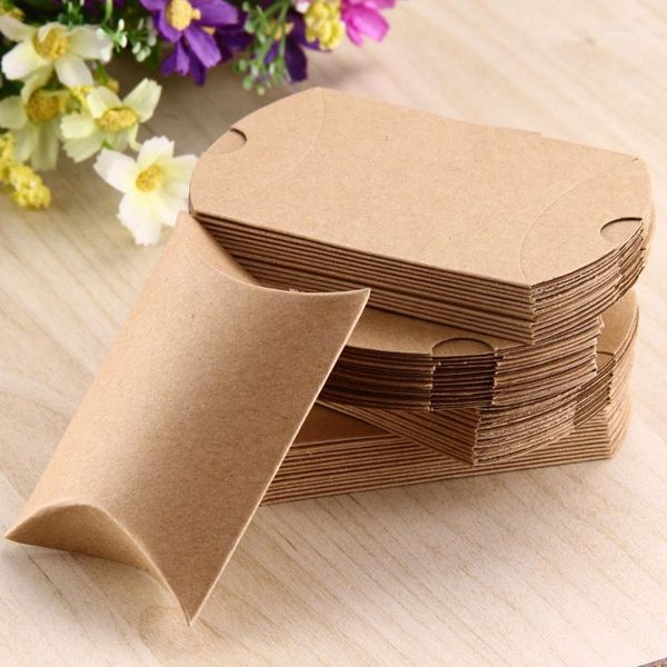 

gift wrap 50pcs/lot kraft candy box wedding party favor anti-scratch sweet boxes holder bags1