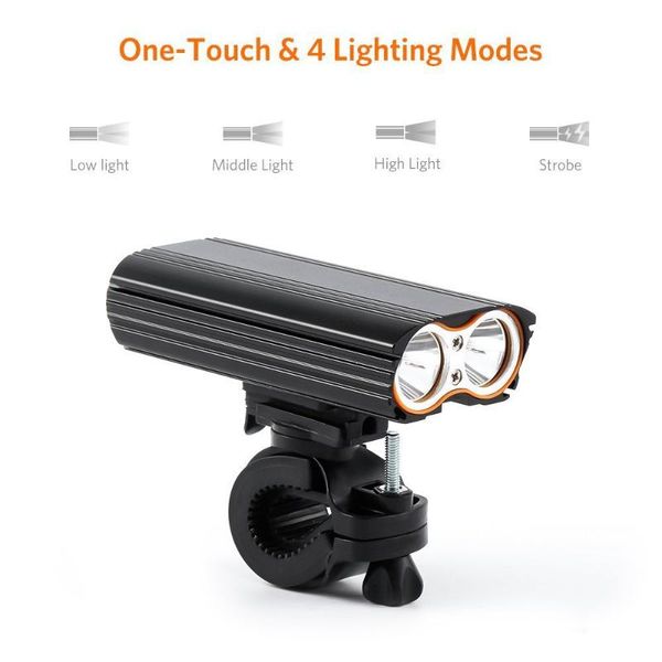 

bicycle front light front light usb charging aluminum alloy charging night riding riding equipment