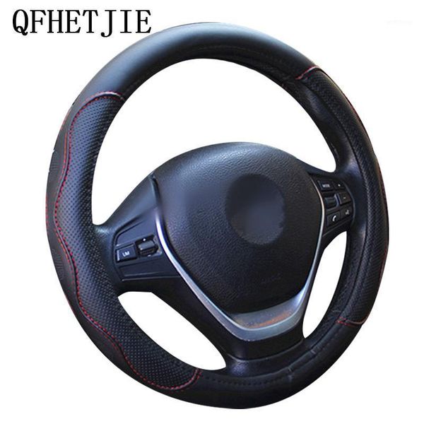 

sell environmental rubber inner ring leather auto car steering wheel cover apply to 38cm car steering wheel protector1