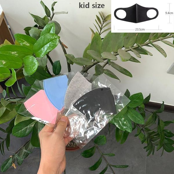 

pack designer mask individual ice silk face cover pm2.5 20pcs assort dustproof washable reusable black masks a