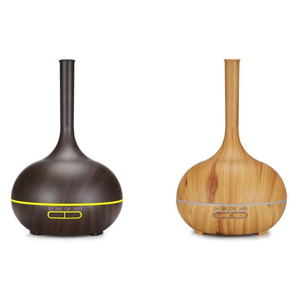 

smart wifi essential oil diffuser air humidifier works with alexa & google home