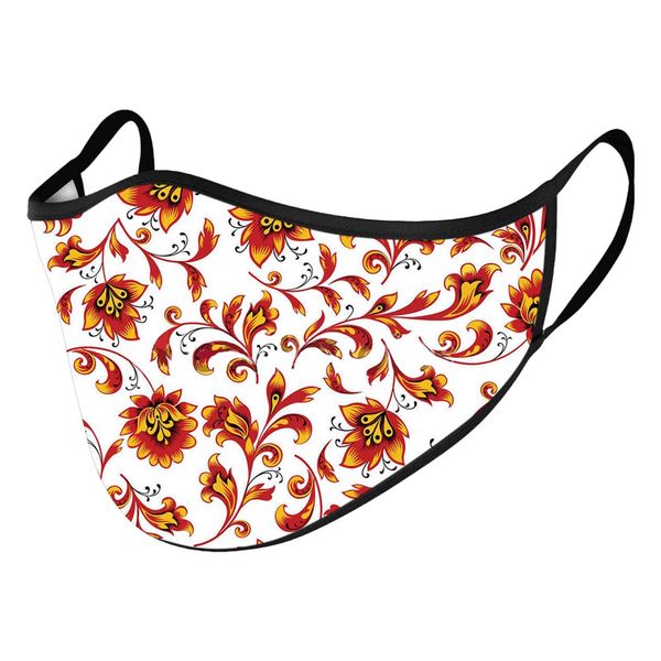 

взрослый лицо рот маска цветочный узор тканевая маска для женщины пылезащитная защитная маска 2020 моющийся многоразовый maske faceemask 128