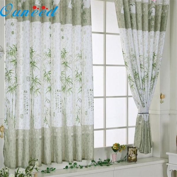 

curtain & drapes zero bamboo calico finished product cloth window screens