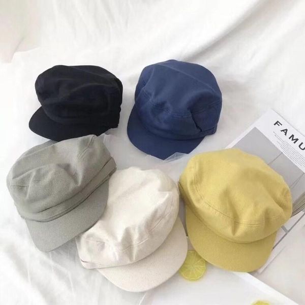 

hair accessories baby hat retro adjustable kids cap for girl boy spring autumn children 2-6 years, Slivery;white